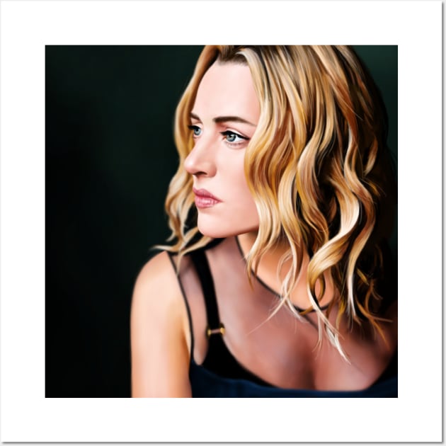 Kate Winslet Wall Art by JinsungLim